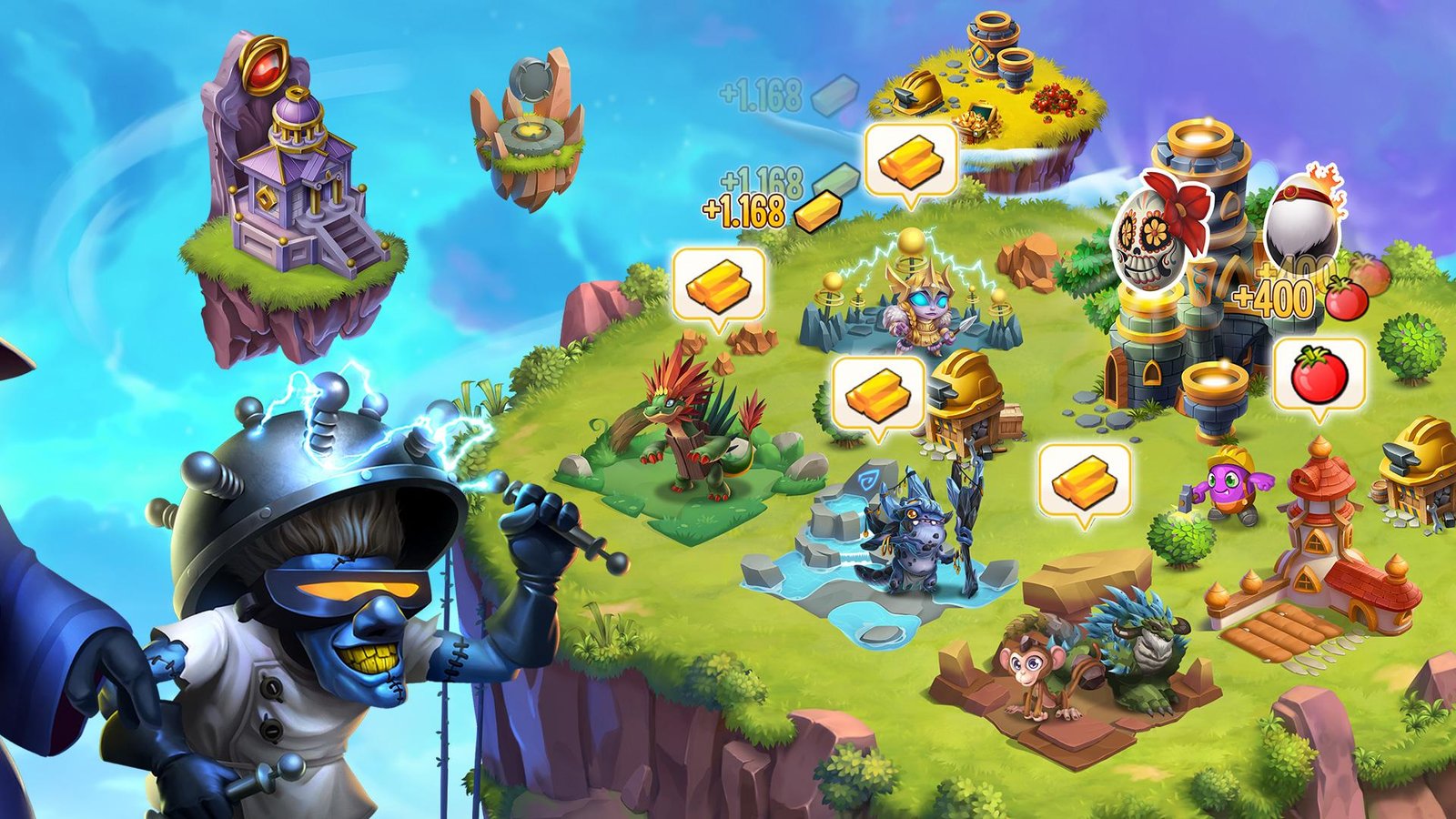 Monster Legends APK Mod(Ulimited Golds, Gems and Food)