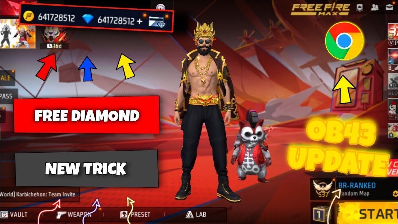 Free Fire Mod Menu APK With Unlimited Diamonds Download 2024