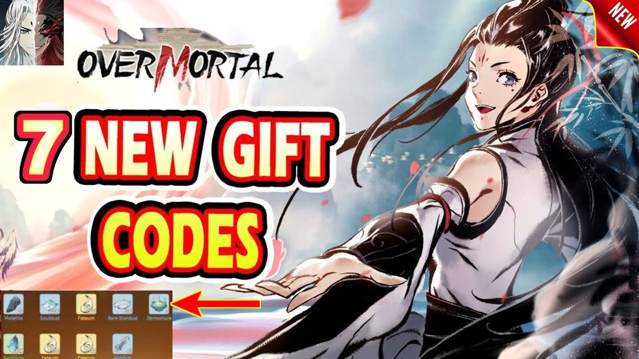 Updated List of Overmortal Gift Codes 2024