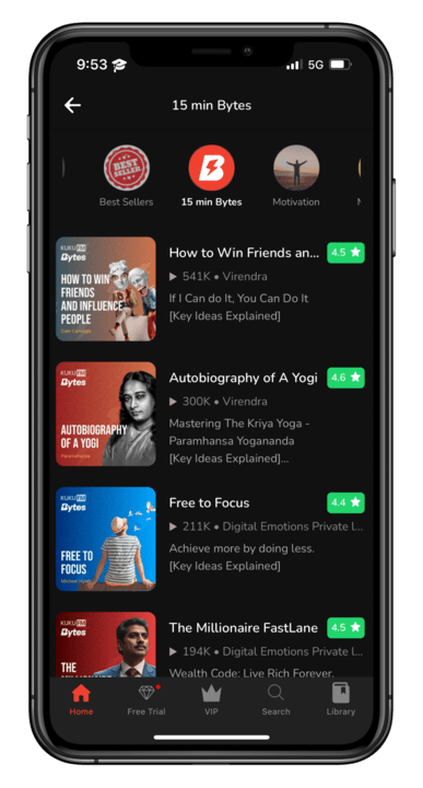 KuKu FM Mod APK Audio Series 4.4.0 Download 2024