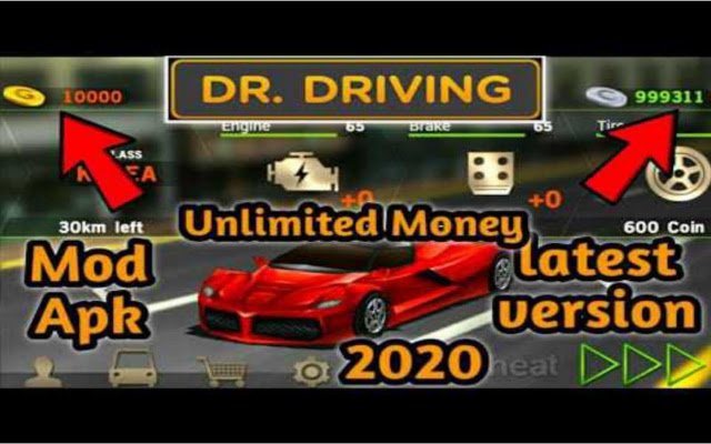 Dr. Driving Mod APK Unlimited Coins, All Cars Unlocked